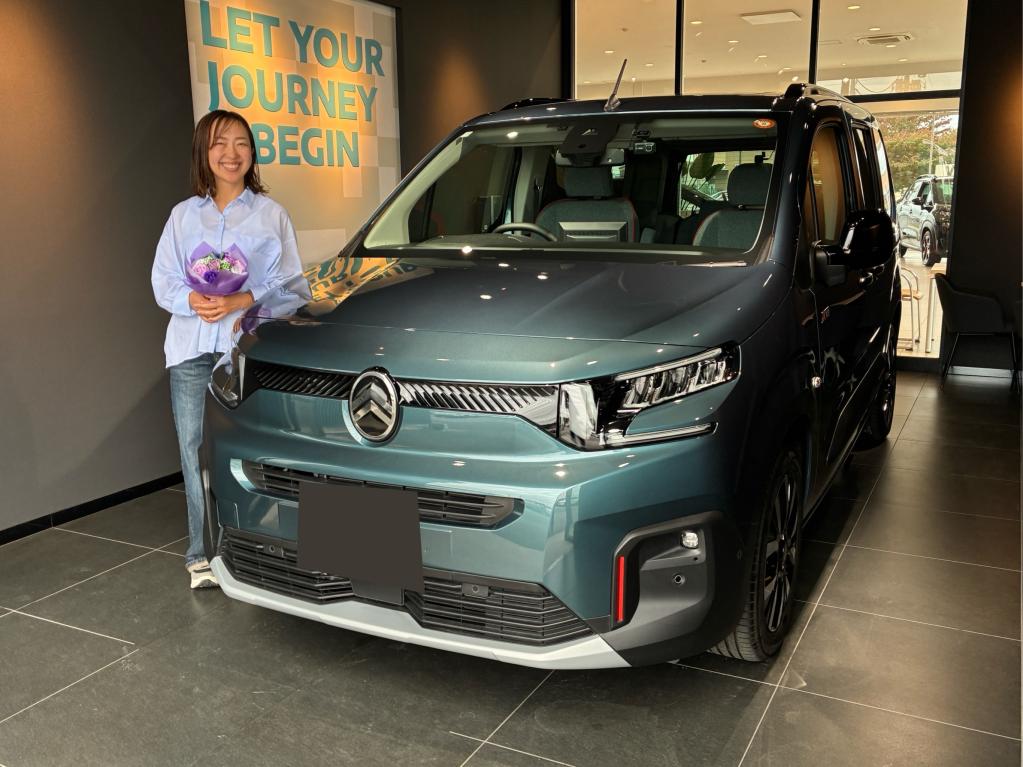 ㊗️ご納車式　K様 BERLINGO🎉