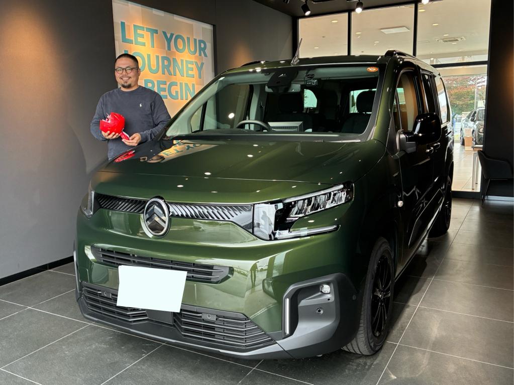 ㊗️ご納車式　K様 BERLINGO🎉