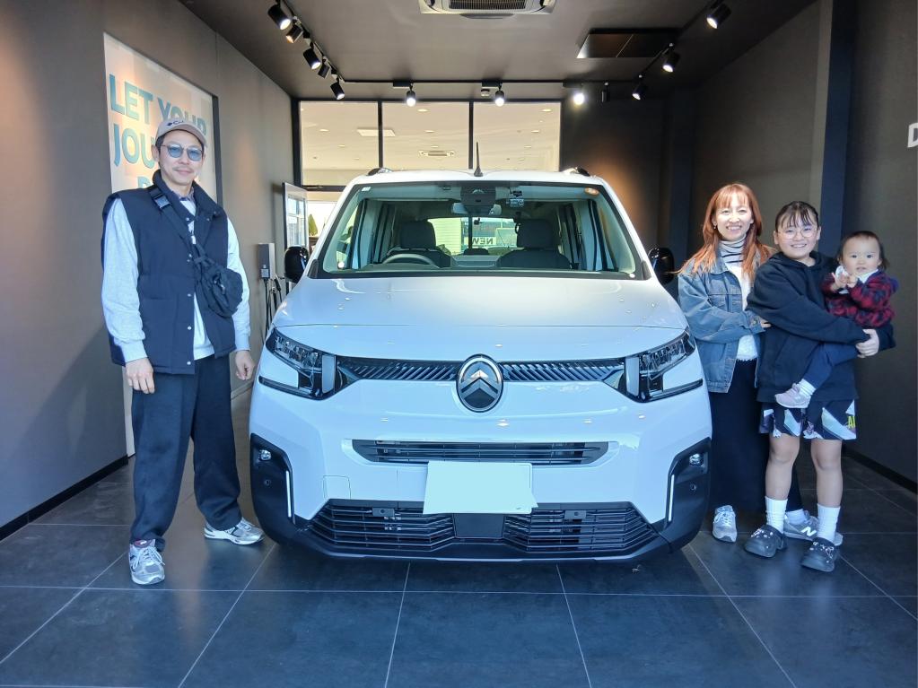 ㊗️ご納車式　I様 BERLINGO🎉
