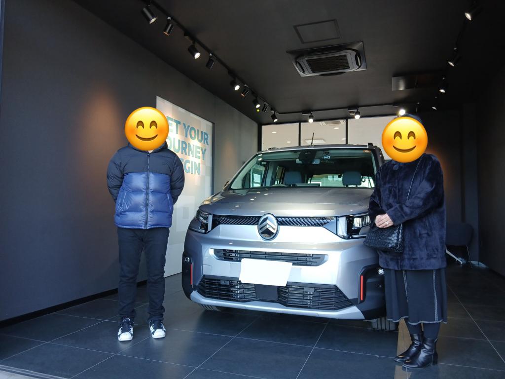 ㊗️ご納車式　A様 BERLINGO🎉