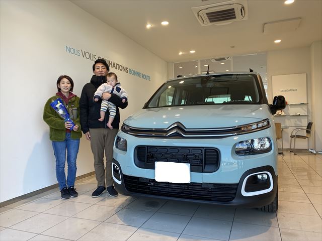 佐藤様ご納車おめでとうございます！
