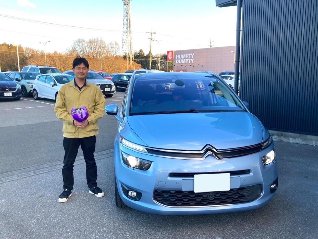 ㊗ご納車式　Ｆ様　グランドＣ４ピカソ🎊