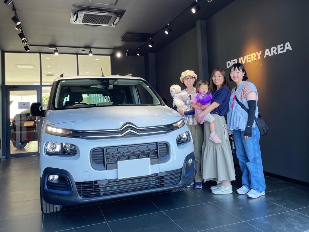 ㊗ご納車式　I様  BERLINGO🌸