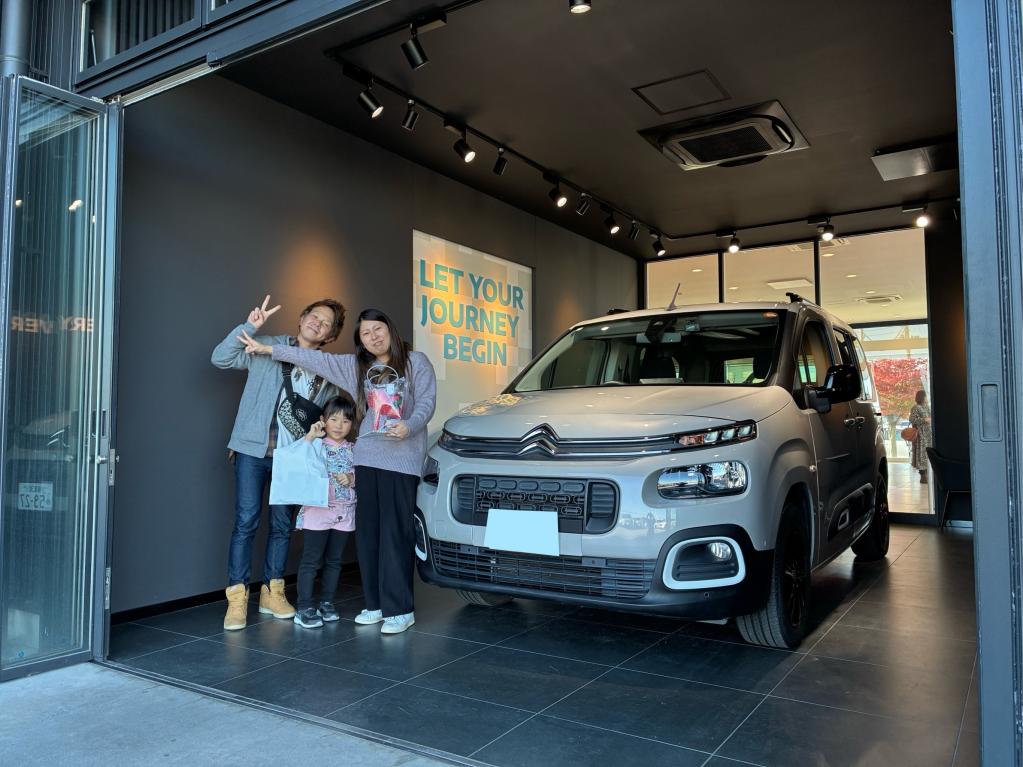 ㊗️ご納車式　I様 BERLINGO🎉