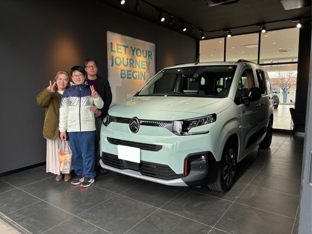 ㊗️ご納車式　T様 BERLINGO🎉