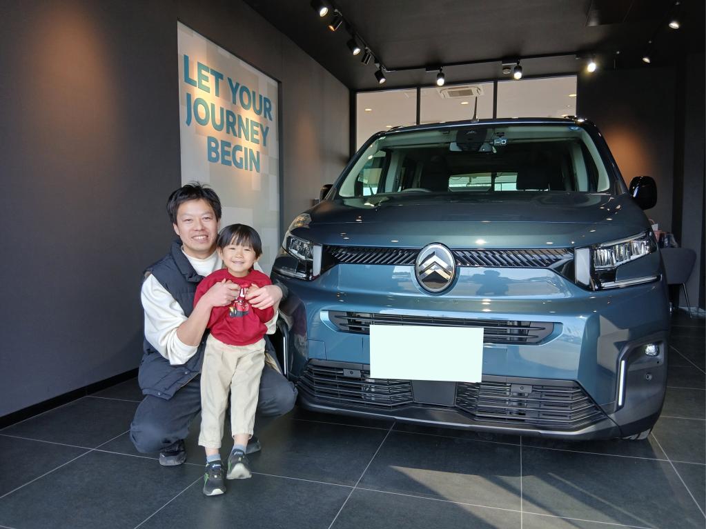 ㊗️ご納車式　K様 BERLINGO🎉
