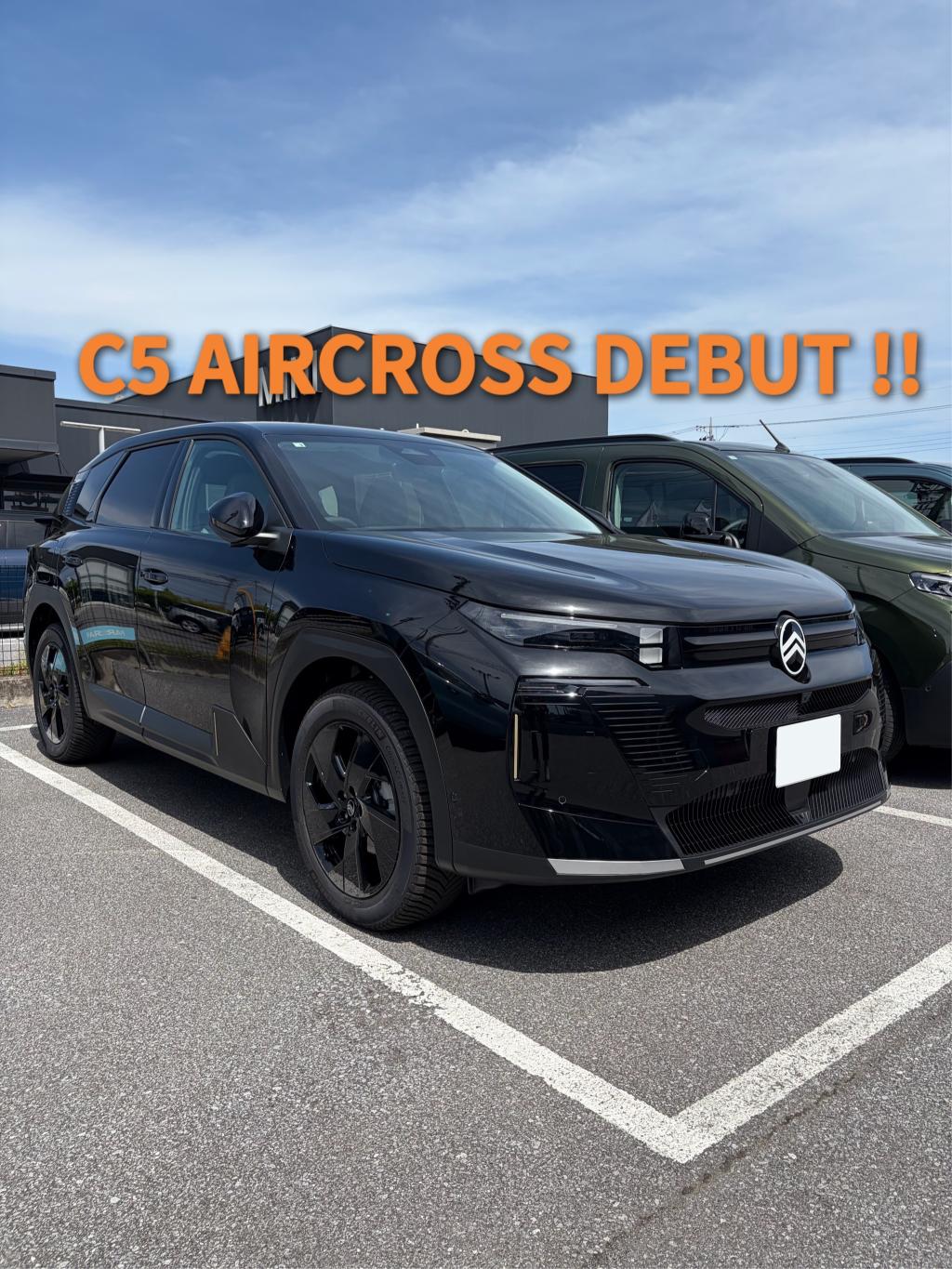 C5　AIRCROSS　デビュー☆