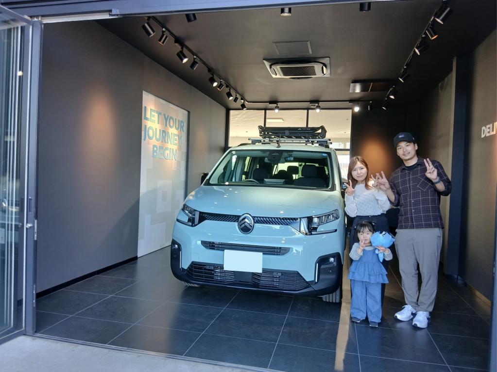 ㊗️ご納車式　N様　BERLINGO 🎉